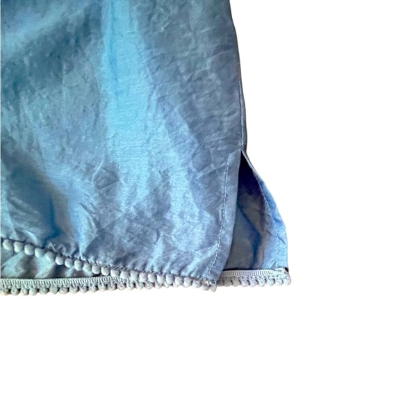 Women’s Payal Jain Anthropology Blue Floral Embroidered Top in Size XL. - Picture 13 of 16